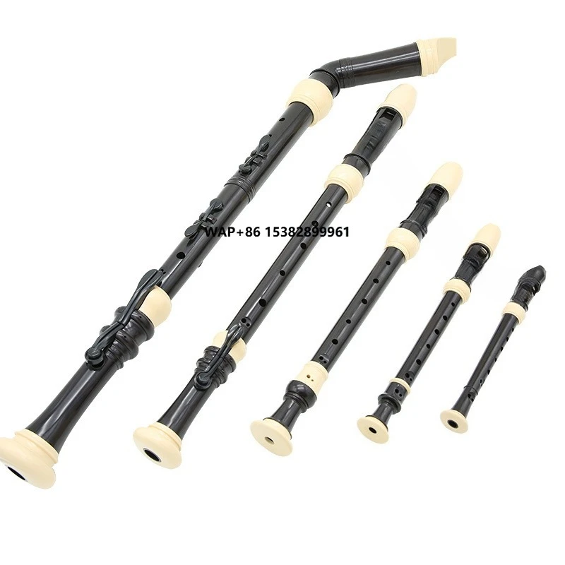 

Flute Instrument Five Pieces Combination of Super Tenor Alto Bass English Baroque Professional Harp Flute