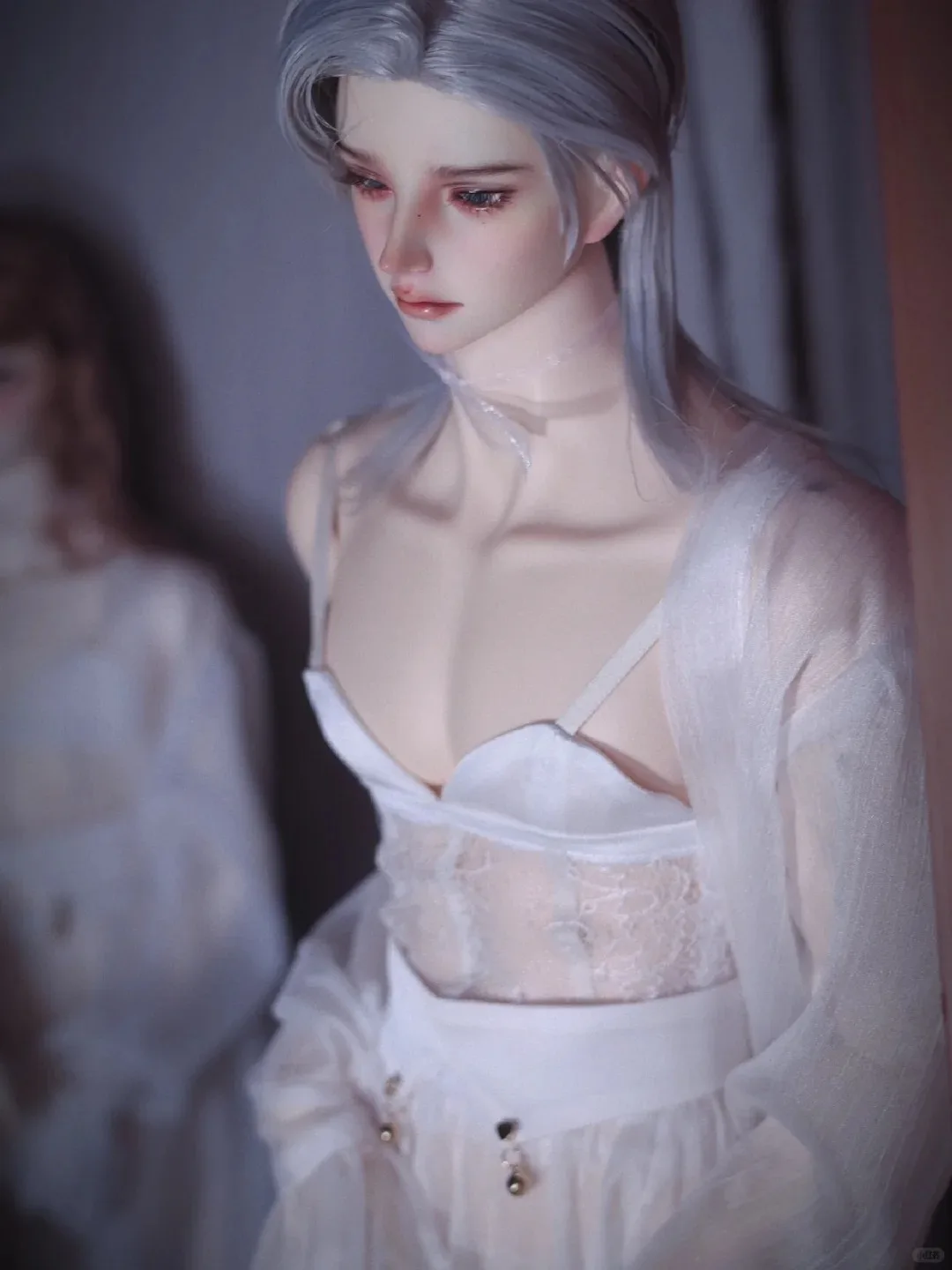 

Max Size SD BJD Doll 1/2 ABADON Bench 100cm Male Baby SD in Stock Handsome Noble Joints Can Move Makeup In Stock