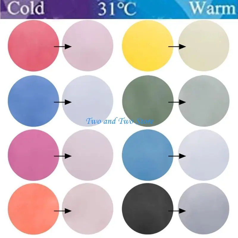 HX6F Multi-Color Thermochromic Pigment Activated Changing Powder Powder Arts