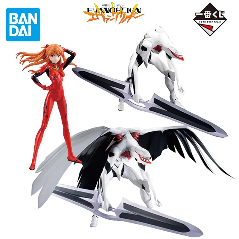 

BANDAI Original Ichiban Kuji Evangelion Air/The end of evangelion Soryu Asuka Langrey Anime Action Figures Toys Kids Gift Model