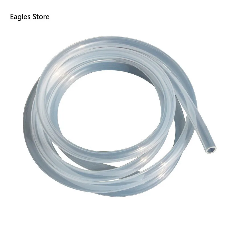 5 Meters Transparent Food Grade Silicone Tube 2 4 6 8 10 12 Flexible Rubber Garden Shower Hose Aquarium Soft Tubing Gas Pipe