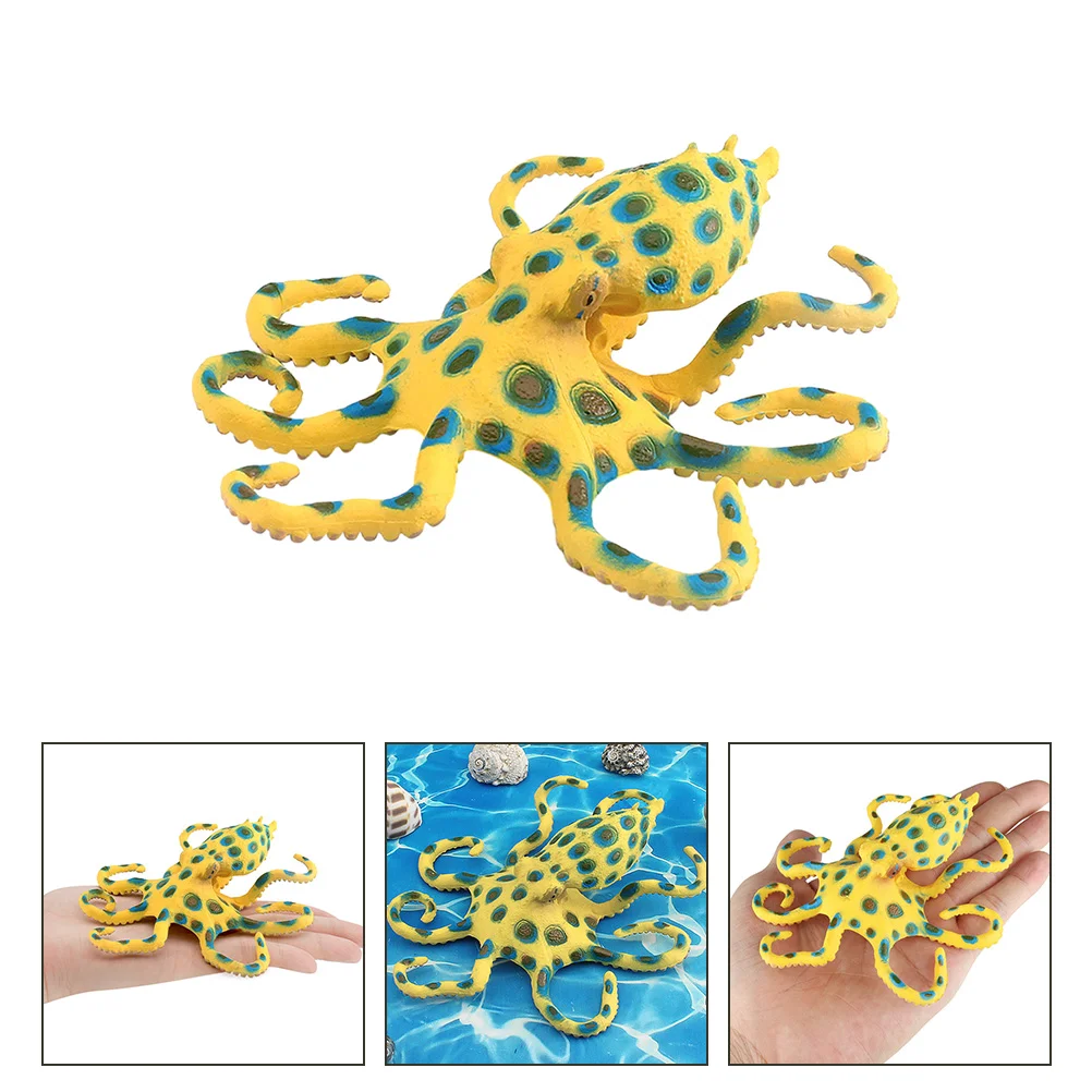 

Marine Animal Model Realistic Simulation Octopus Desktop Decoration Animals Lifelike Statue