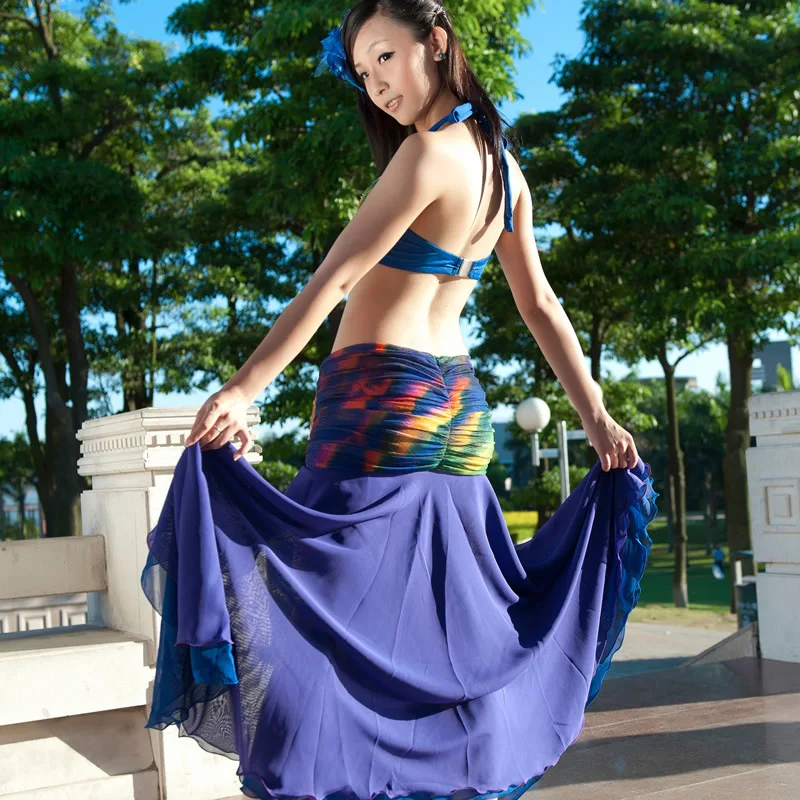 715 #   Roupas de performance de dança do ventre mulher índia dança performancecostume avançado terno de dança do ventre egípcio