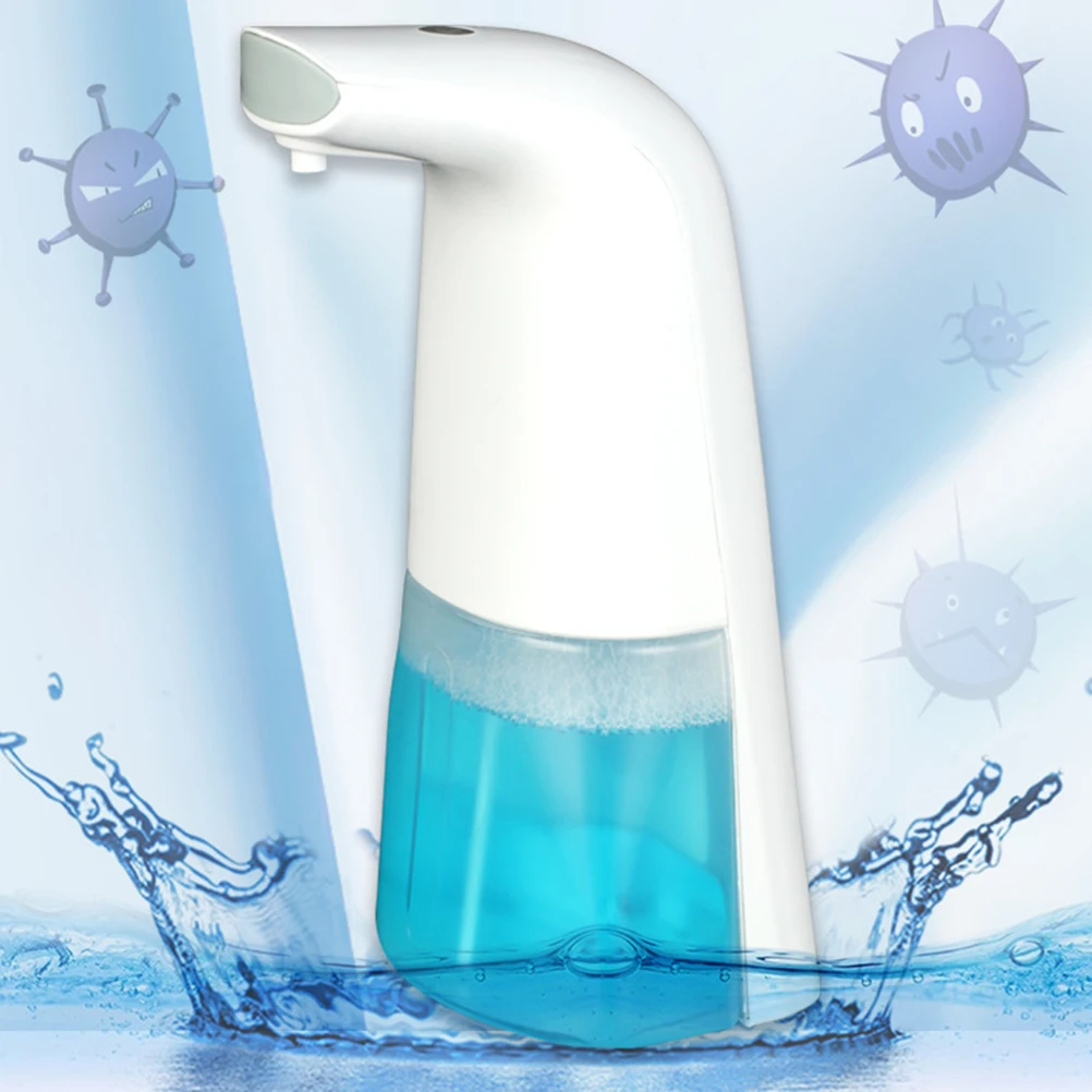 

Sensor Soap Dispenser Handwash Automatic Foaming Wall Mounted Touchless Home ABS Bathroom Liquid Container Household