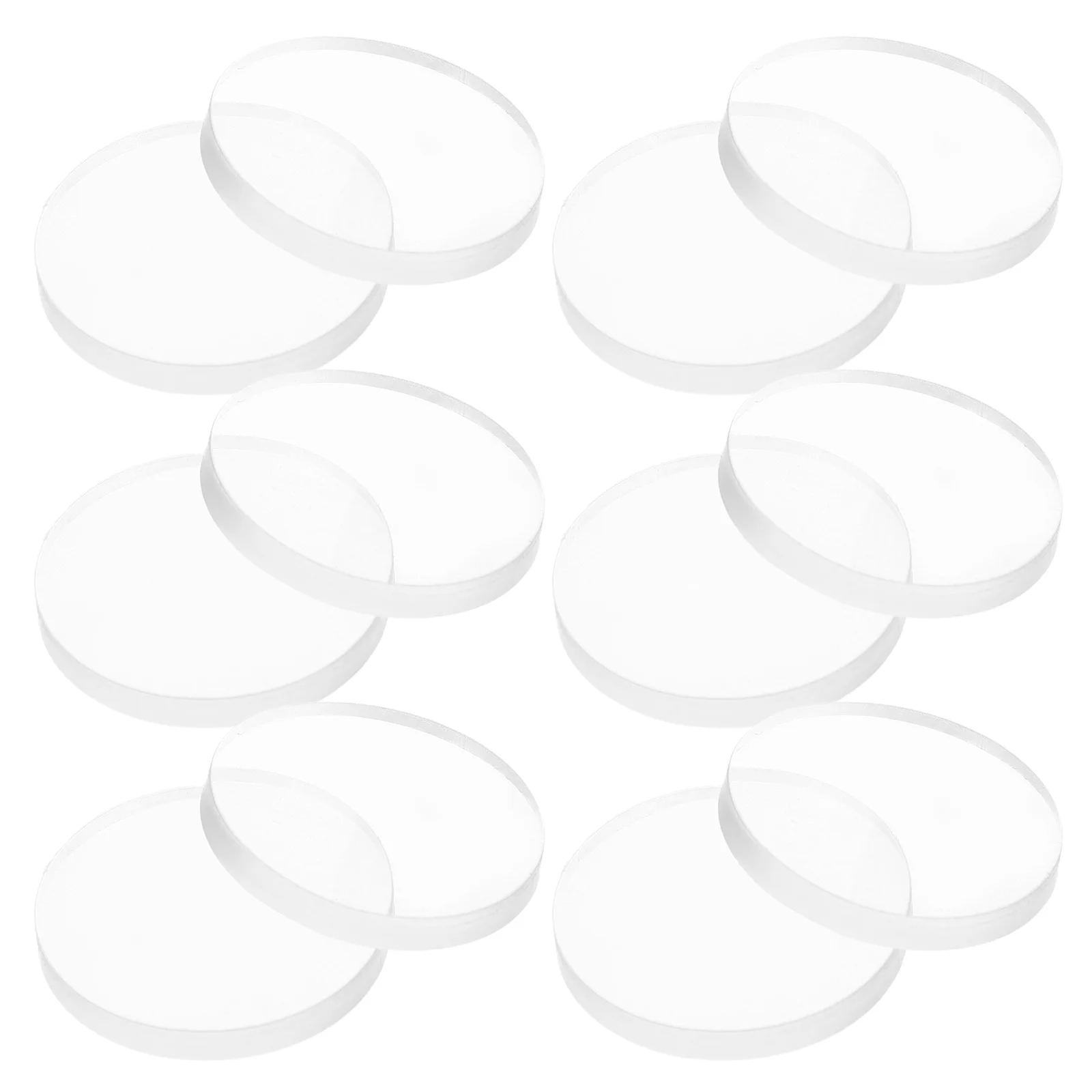 12 Pcs Non-slip Mat Glass Table Top Protector Cushion Pad Protective Case Furniture Rubber Feet Pads Silica Gel