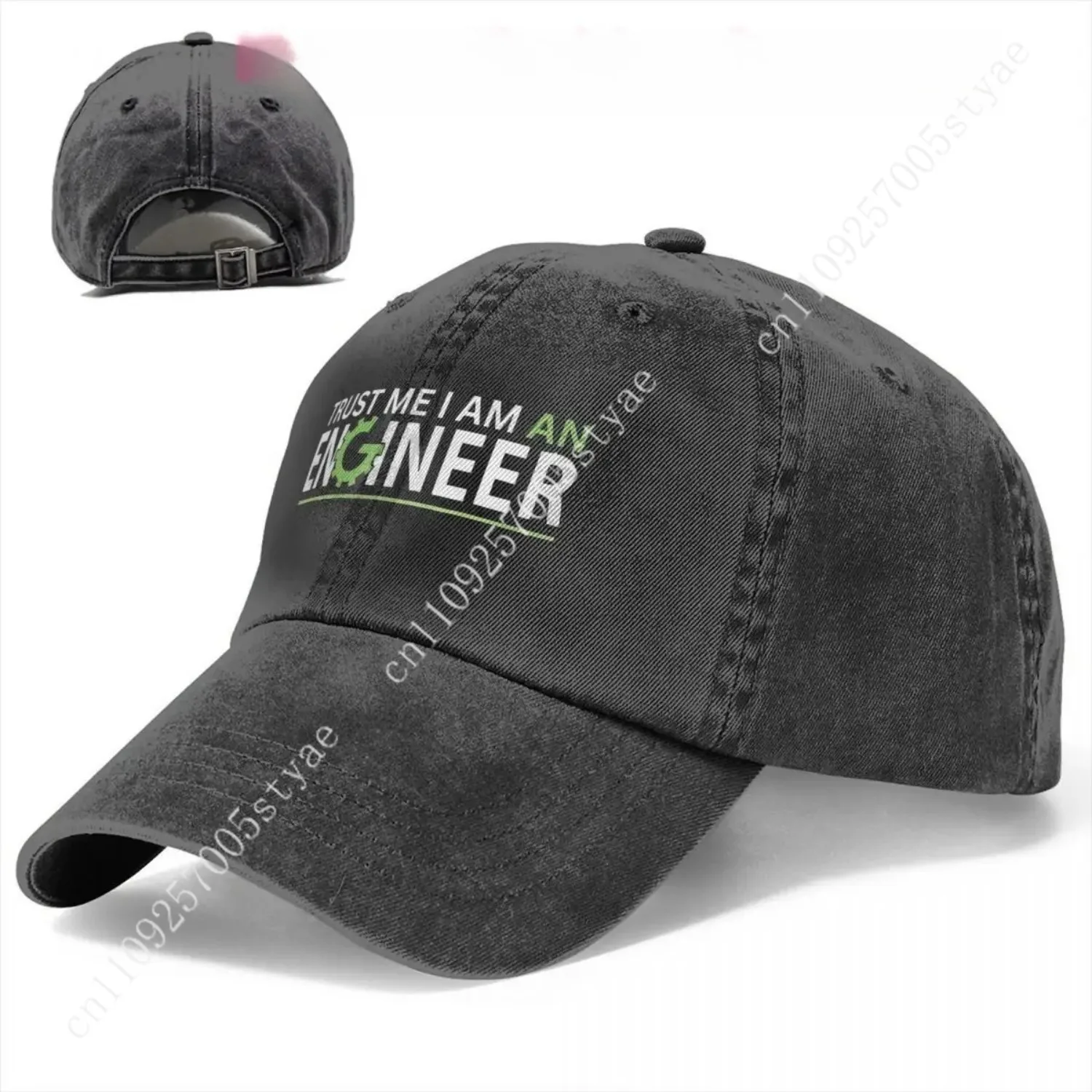Trust Me I'm An Engineer Meme Mechanical Unisex Baseball Cap Engineering Quote Distressed Washed  Hat Outdoor Snapback Cap