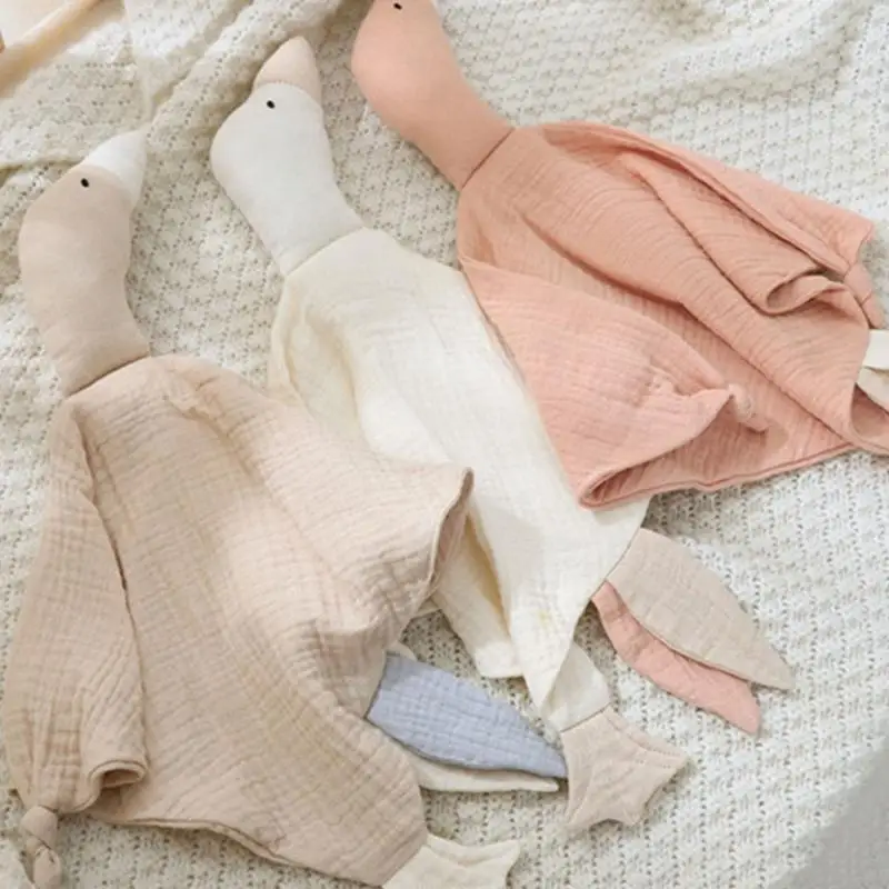 Q22d Baby Aplacle Toalla reconfortante Cotton tela suave suave muñecas muñecas muñecas pacify babero para niños para