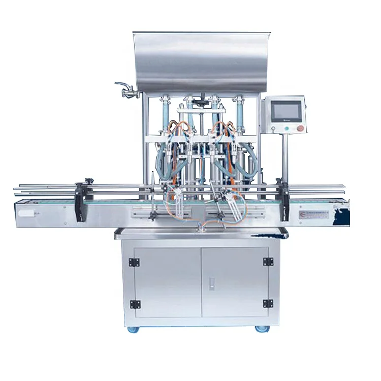 High Speed Automatic Paste Filler for Wine Beer Water Bottle Lip Gloss Tomato Sauce Peanut Butter Tin Can Packaging Custom