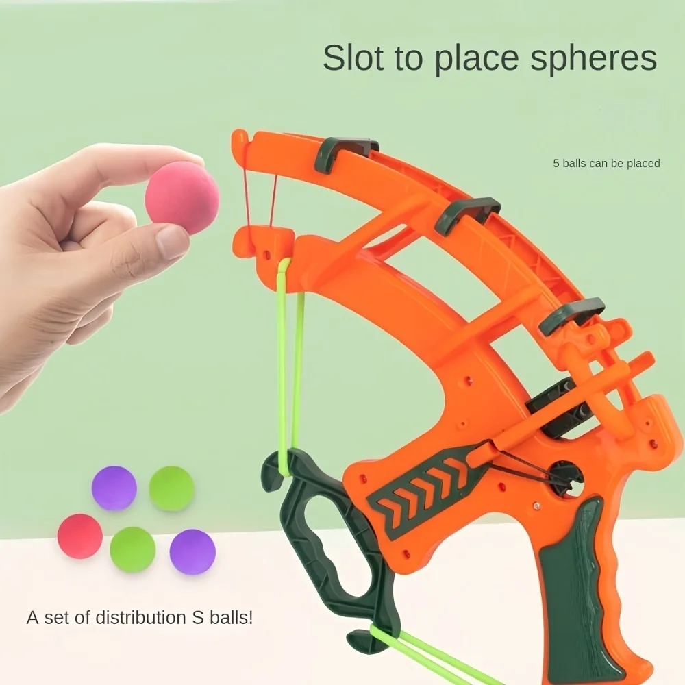 Interactive Archery Game Set with Colored Balls, Indoor/Outdoor Family Fun and Parent-Child Bonding, Educational Soft Dart Toy