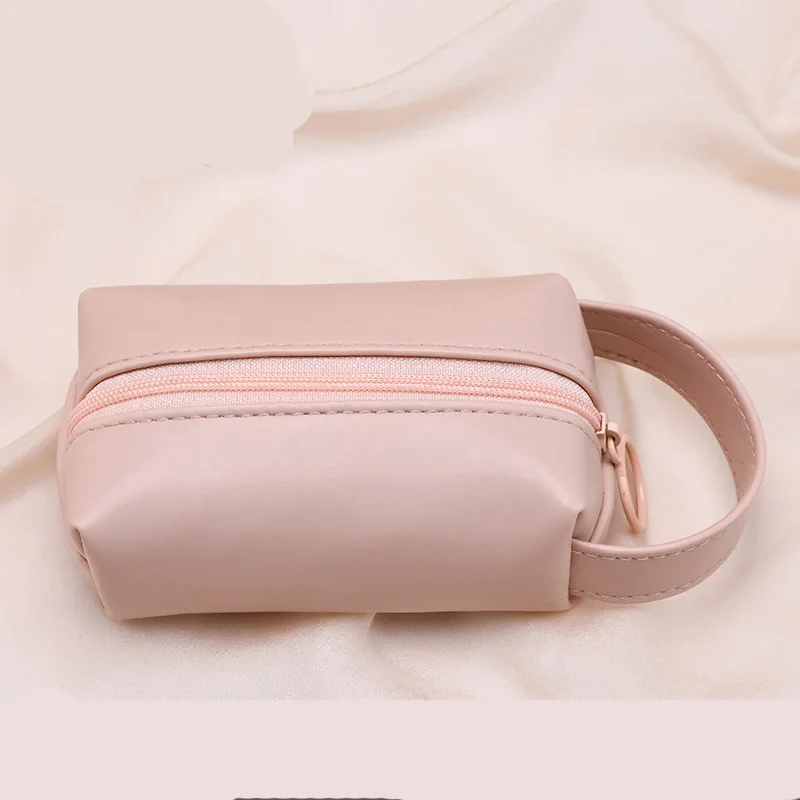 Travel Men Cosmetic Bag Toiletry Organizer PU Leather Women Storage Make Up Case Waterproof Makeup Bag Beauty Wash Pouch Handbag