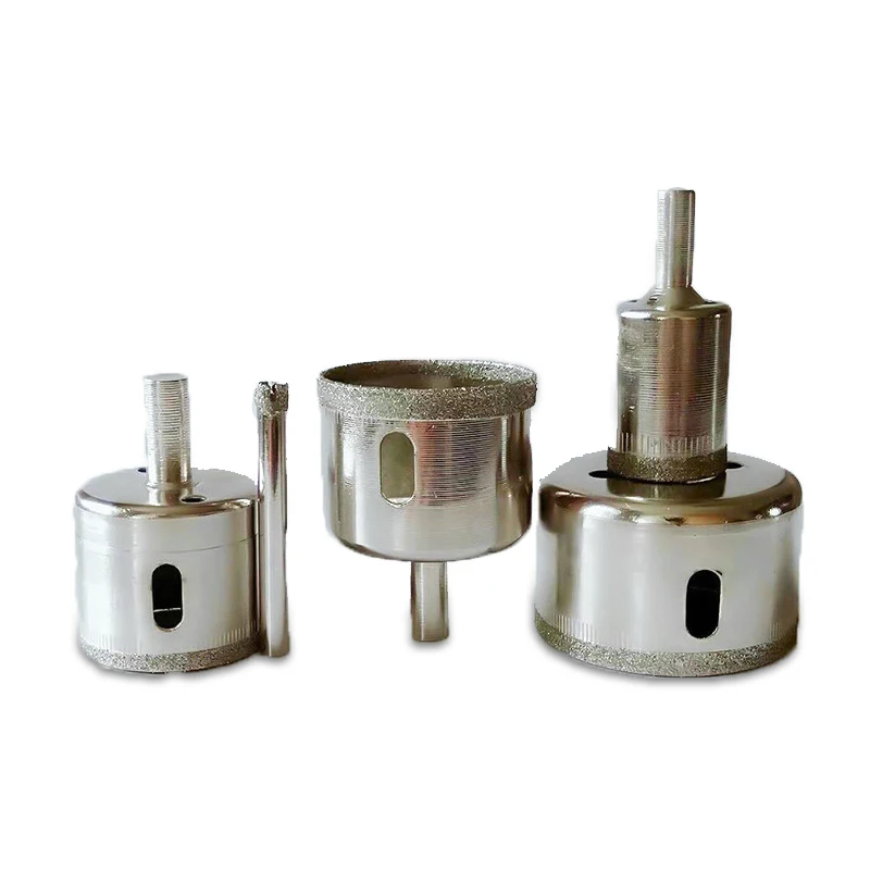1 pz 3-200mm nucleo di vetro sega a tazza Openner punte diamantate punta centrale per piastrelle di ceramica marmo granito strumento di perforazione elettrica