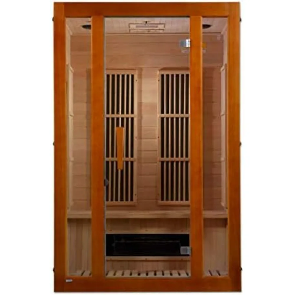 

Maxxus 2-Person Low EMF (Under 8MG) FAR Infrared Sauna (Canadian Hemlock)