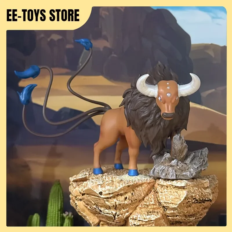 

1:20 Scale Model Zxz Pokemon Figure #128 Tauros Action Figure Cattle Figurine Cartoon Desk Decor Collect Model Toy Birthday Gift