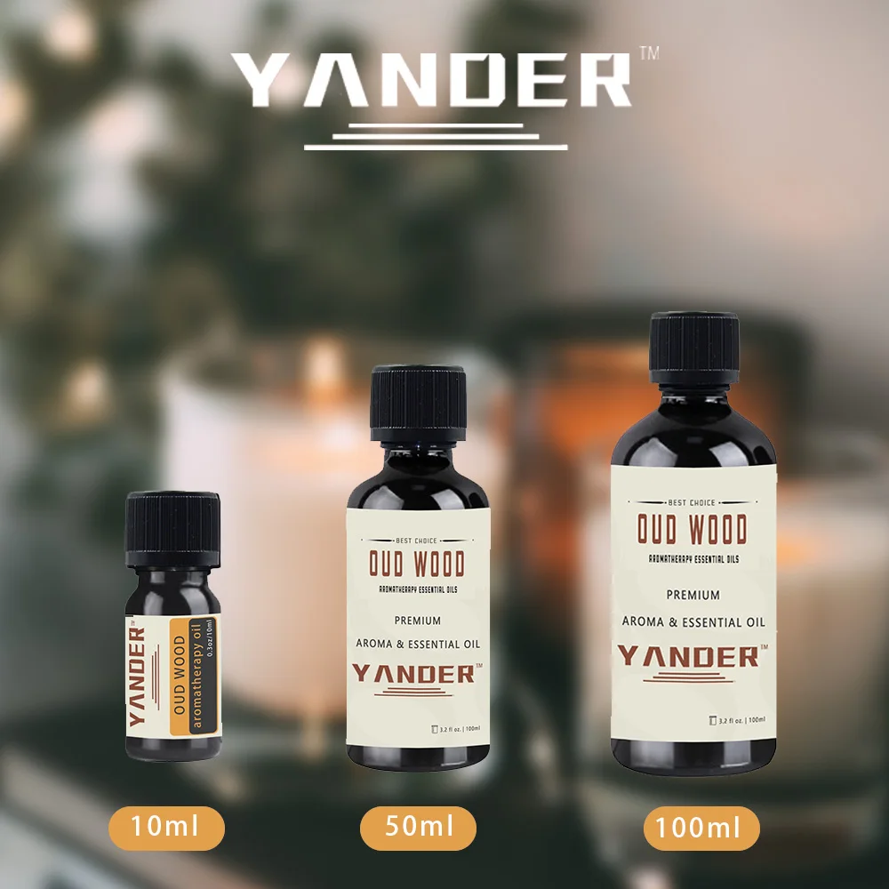 YANDER 1000ml Oud wood high concentrated essential oils for candle making and perfume making