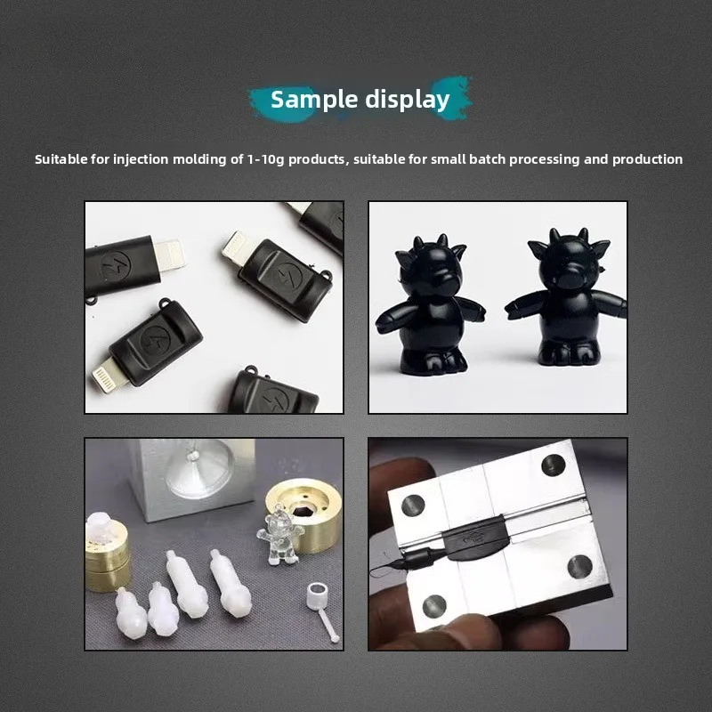 Manual Mini Plastic Mould Injection Molding Machine Manual Proofing Machine Hot Melt Glue Injection Molding Machine Tools