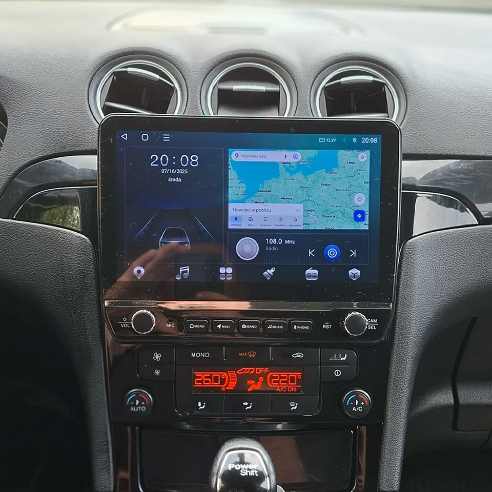 2Din Android 14 Autoradio Multimedia PC Tablet For Ford S-MAX S MAX 2006-2015 GPS DVD Video Music Player Car Intelligent Systems