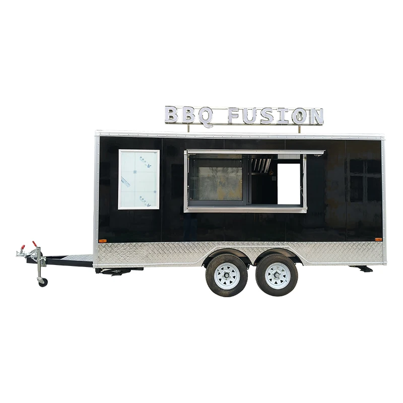 

Customized High Quality Outdoor Food Preparing Truck Big Size Street Churros Food Trailer