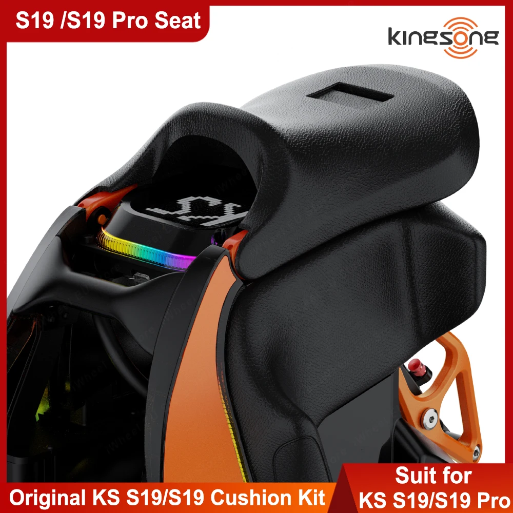 Original KingSong S19 Seat Kit KingSong S19 Pro Cushion with Sticker KingSong Seat for KS S19/S19 Pro Electric Unicycle Cushion