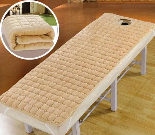 

Winter Velvet Thickening Beauty Salon Massage SPA Shampoo Mattress, Elastic Rope Fixed Non-slip Particle Mattress Wholesale