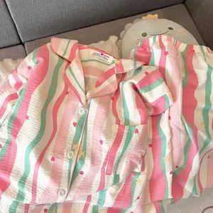 9 Áo bán hàng chính có bản in anh đào - №6