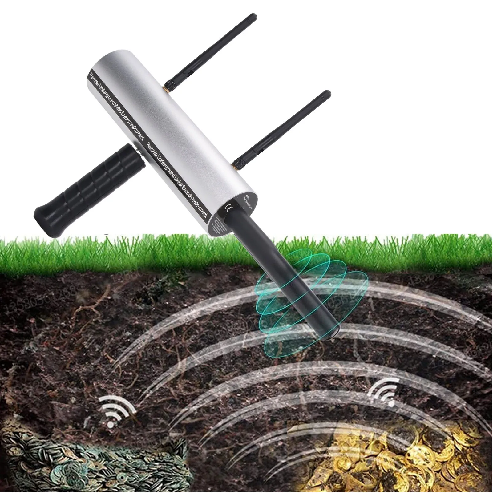 Professional Metal Detector High Sensitivity Treasure Finder Large Range Metal Scanner For Gold Silver Copper