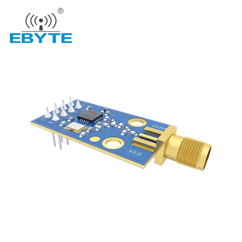 CC1101 Wireless Transceiver Module EBYTE E07-M1101D-SMA Low Power 433MHz Development Board Small Size SPI Communication Module