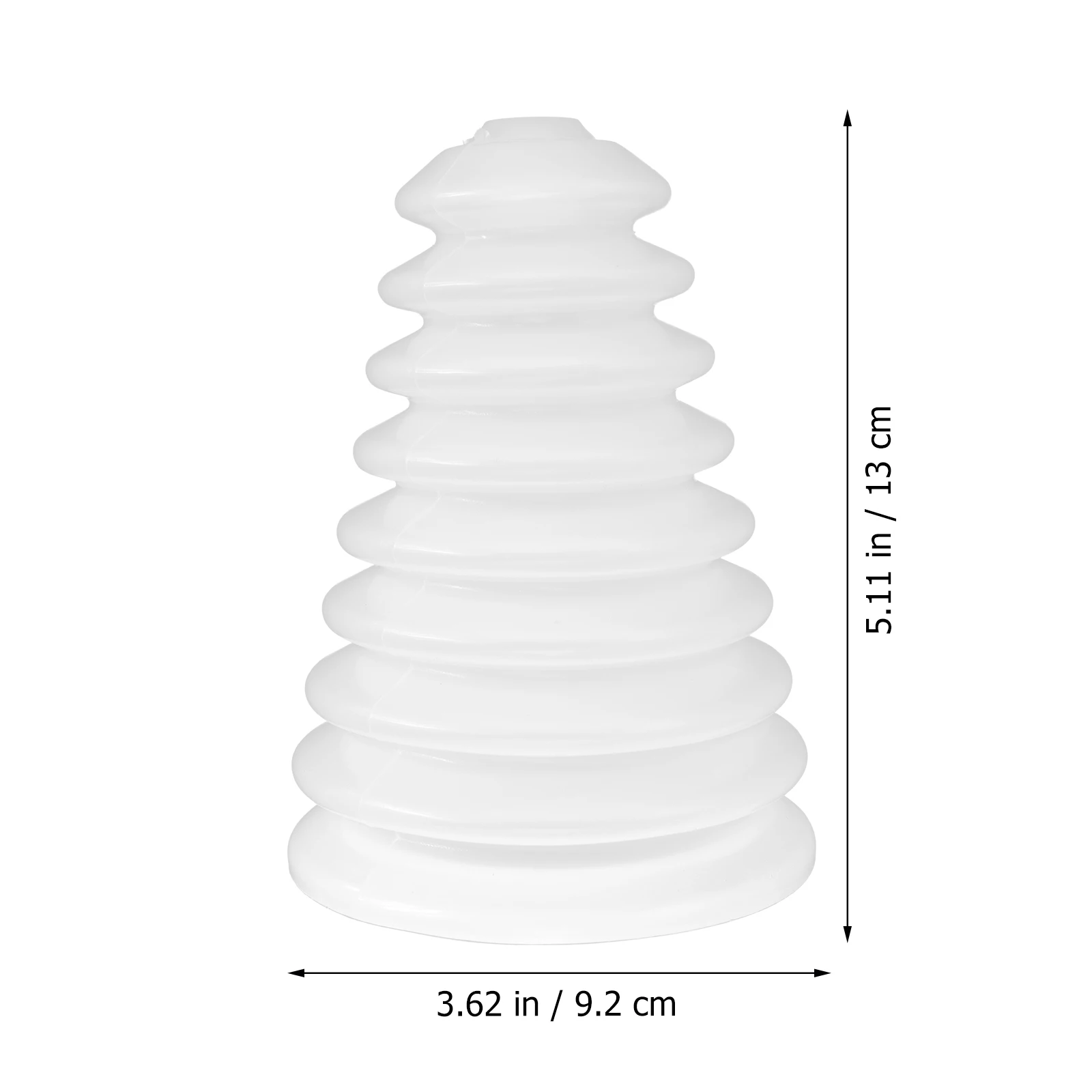 2 قطعة وعاء سيليكون مقاوم للغبار غطاء مثقاب كهربائي سهل التركيب عمر خدمة طويل مجمع مثقاب كهربائي أبيض