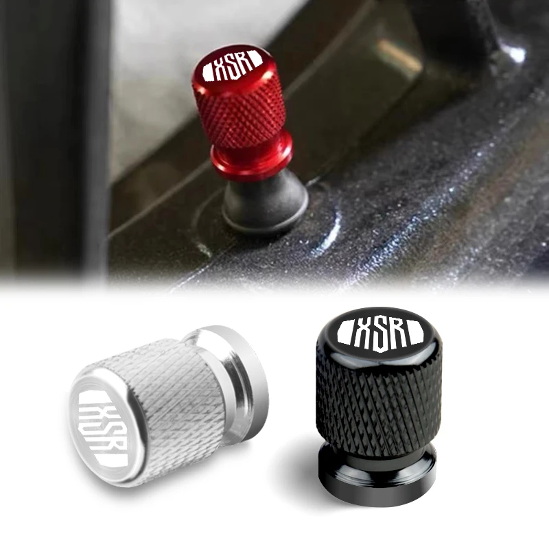 2 Pcs Motorcycle Accessories For YAMAHA XSR700 XSR 700 XSR900 XSR 900 XSR125 155 Metal Tire Valve Air Port Stem Cover Caps