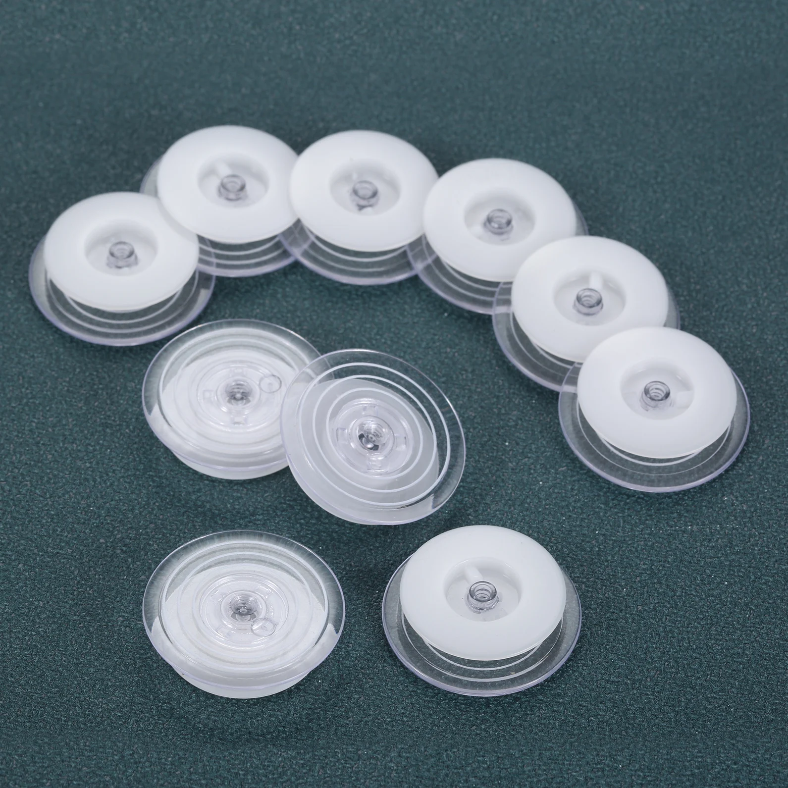 10 Pcs 27.4mm Dia Sewing Machince Bobbins 163131/506417 fit for SINGER MODELS - All TOUCH & SEW Models Sewing Tools Accessories