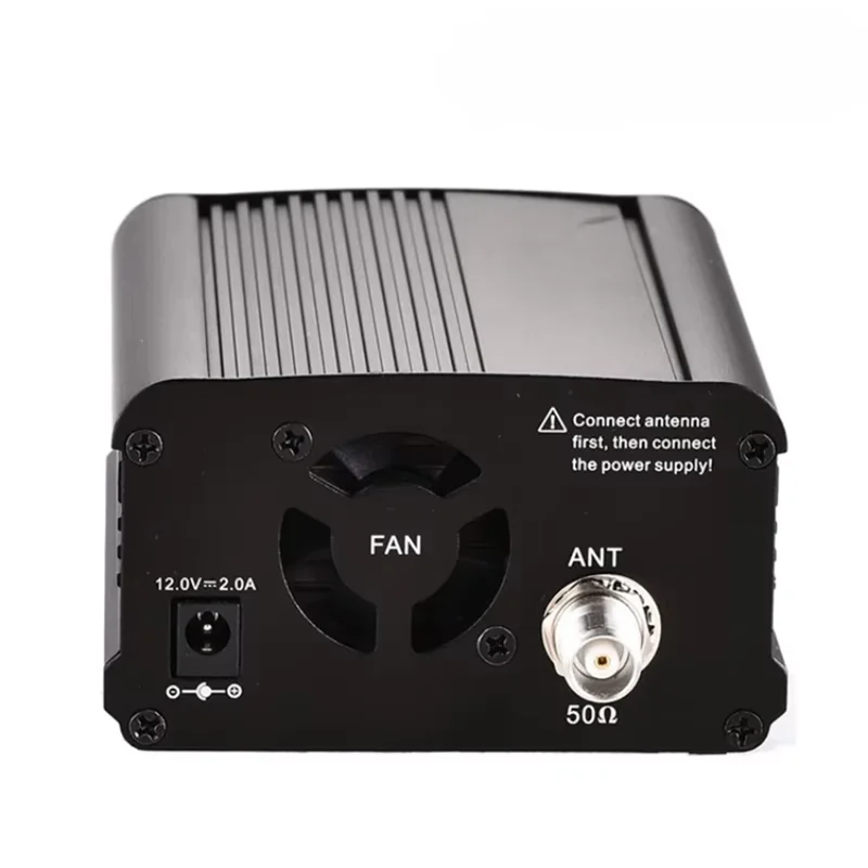 

A79U-1W 7W FM Radio Transmitter CZE-7C Wireless Booster FM 76-108Mhz Amplifier With Car Sucker Antenna Kit For Radio Station