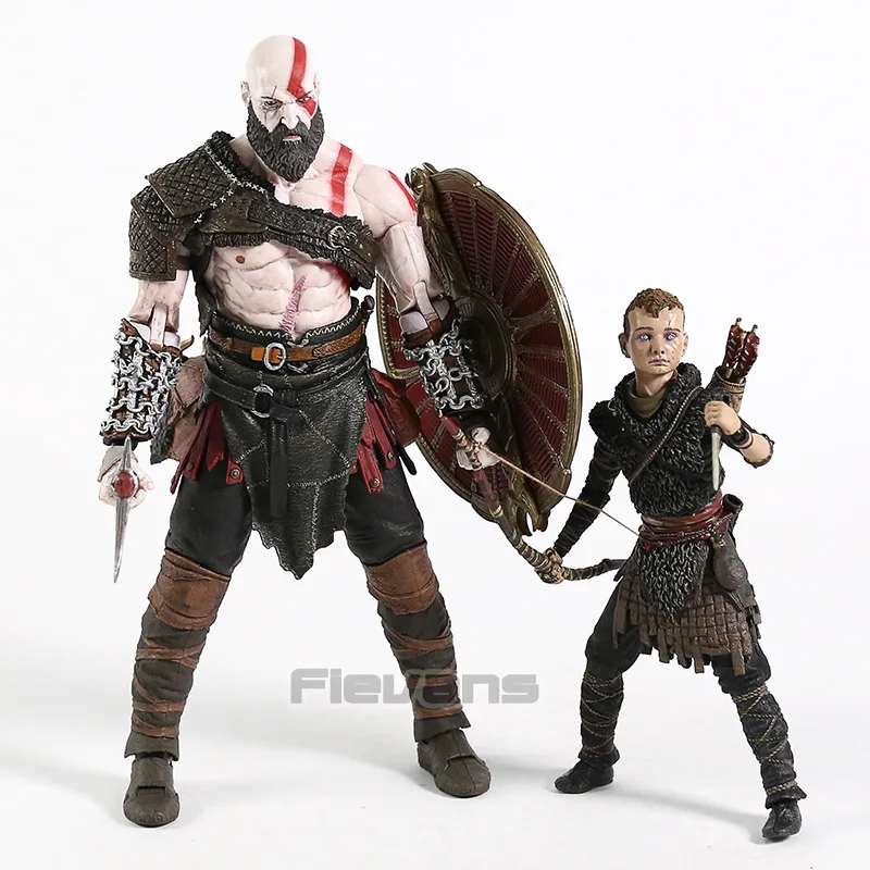 God of War 3 - Kratos - Karaktermodel Actiefiguur - Anime Speelgoed 7 Kratos Flame Knife Action Figure Figuur 20cm/7.9inch Standbeeld Ornamenten Verzamelobjecten Geschenken