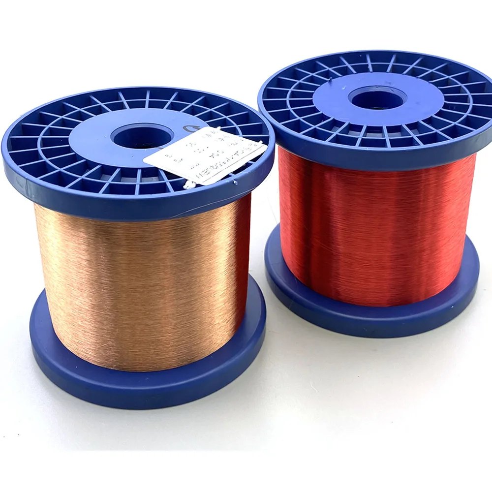 1 كجم/لفة أسلاك نحاسية مطلية بالمينا 0.04 مللي متر 0.2 مللي متر 0.31 مللي متر 1.5 مللي متر سلك مغناطيسي لفائف مغناطيسية لتحريض المحرك الكهربائي DIY