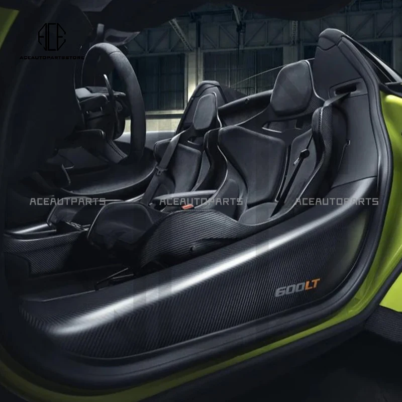 

600LT стильные пороги, педаль приветствия, внутренняя педаль для Mclaren 540C 570S 570GT 600LT, комплект кузова из сухого углеродного волокна