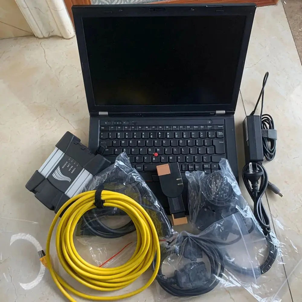 best quality for bmw repair tools icom next with software 2024.11 expert mode 960gb SSD with T410 laptop ready work