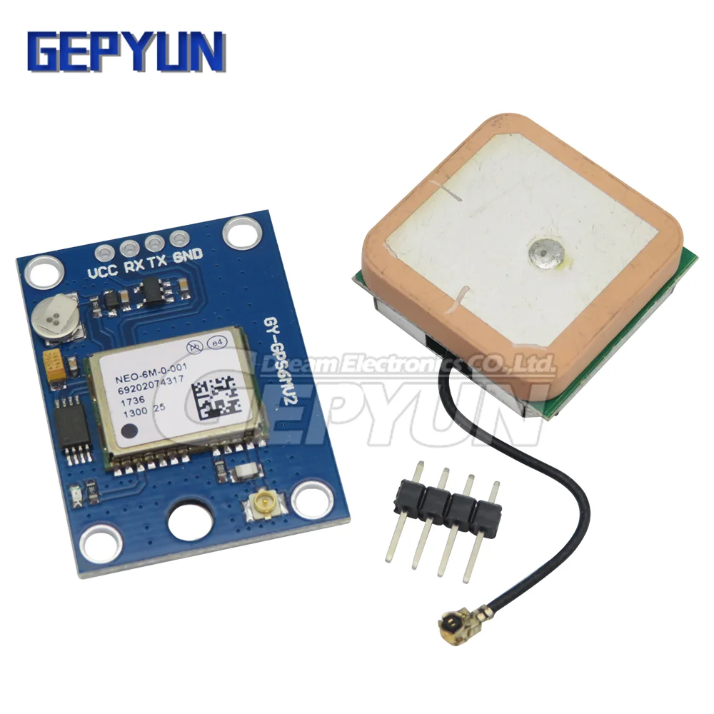 GY-NEO6MV2 NEO-6M GPS Module NEO6M with Flight Control EEPROM MWC APM2.5 Large antenna for Arduino