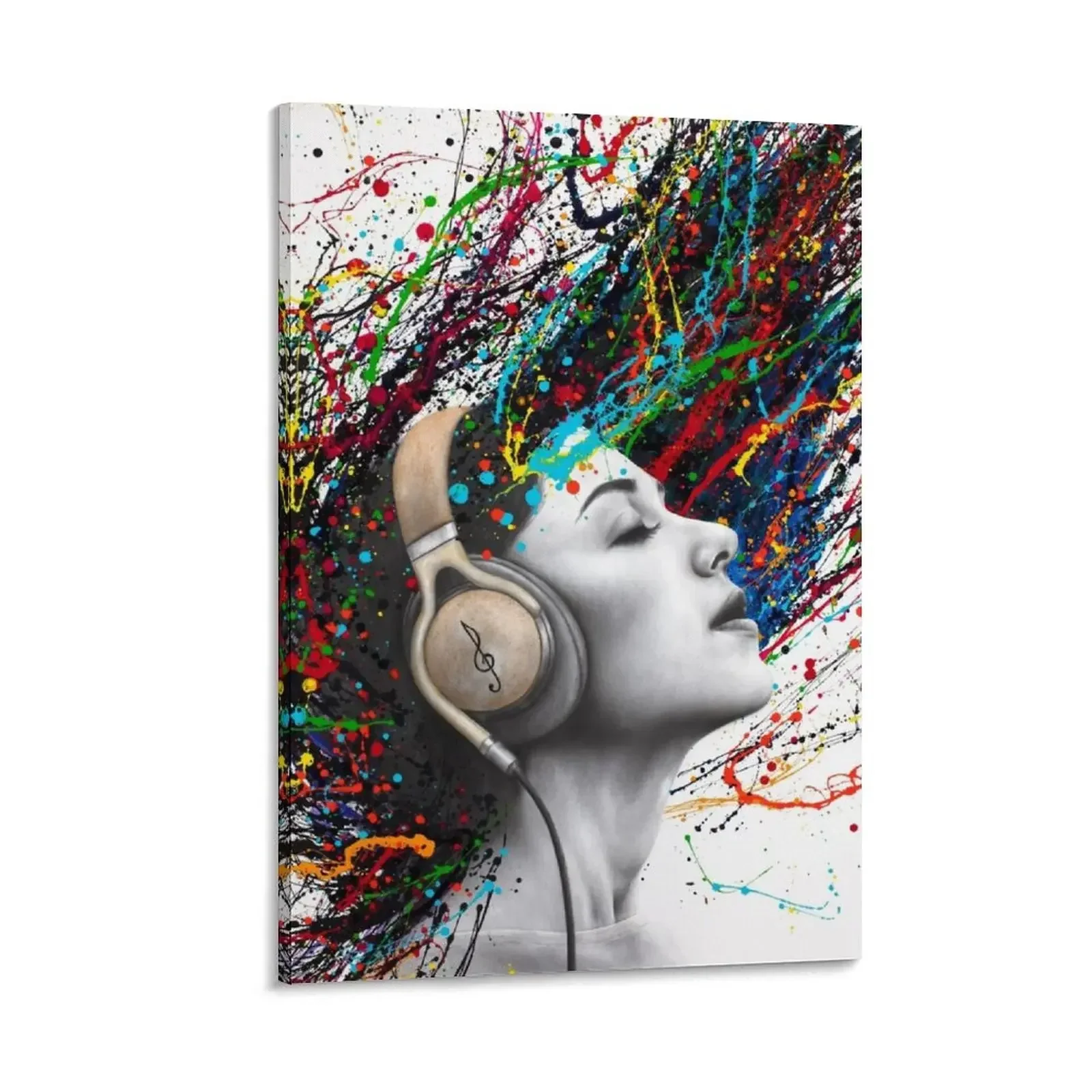 

Playing Her Tune Canvas Painting decor pictures for wall anime room decor