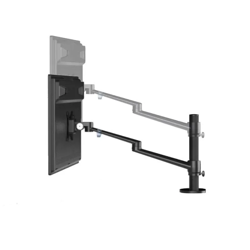 for Adjustable stand-up desk Wide range of computer sizes up to 32 inch single and dual monitor lifter stand