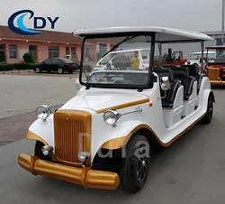 Manufacturer 2025 New Sightseeing Vehicle Electric Vehicle 11 Seat Classic Car