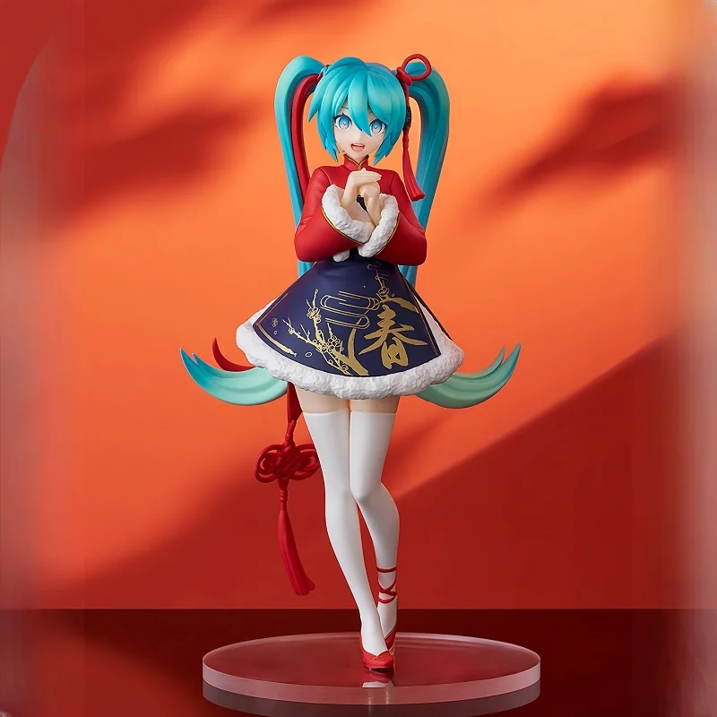 

100% Original Good Smile Company Pop Up Parade Vocaloid Hatsune Miku Sourxuan Chinese New Year Ver. Collection Series Model Toys