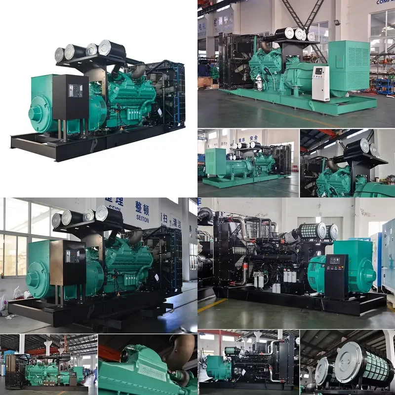 2500kva Electrical Equipment and Supplies Standby Use Qsk60g8 Generator 2.5mva Power Generator for Building 2000kw