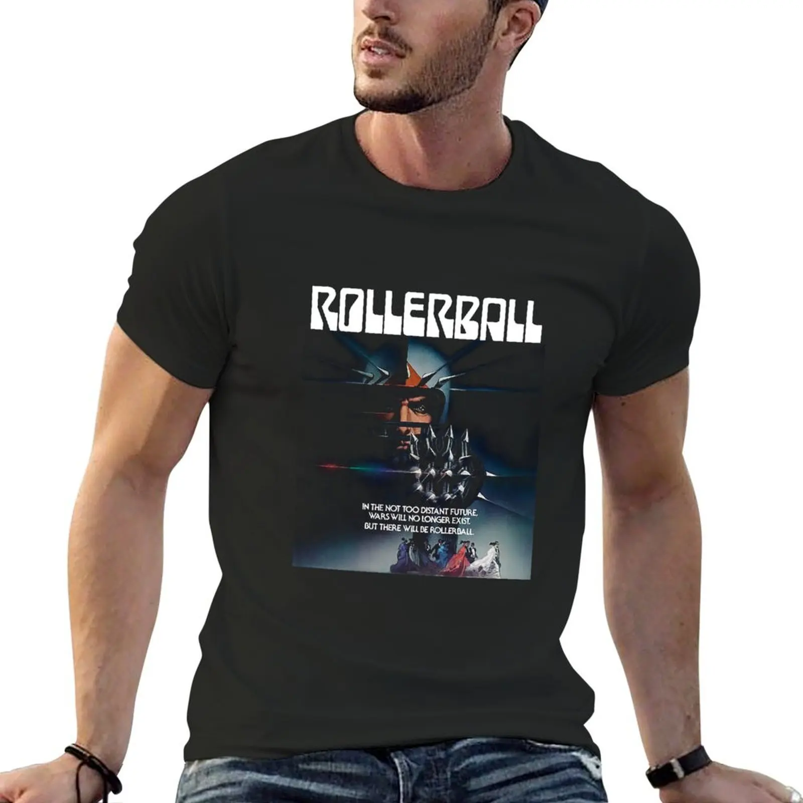 Rollerball 1975 ? SportAction Cult Movie Classic T-Shirt anime tshirt quick drying hippie clothes Blouse mens vintage t shirts