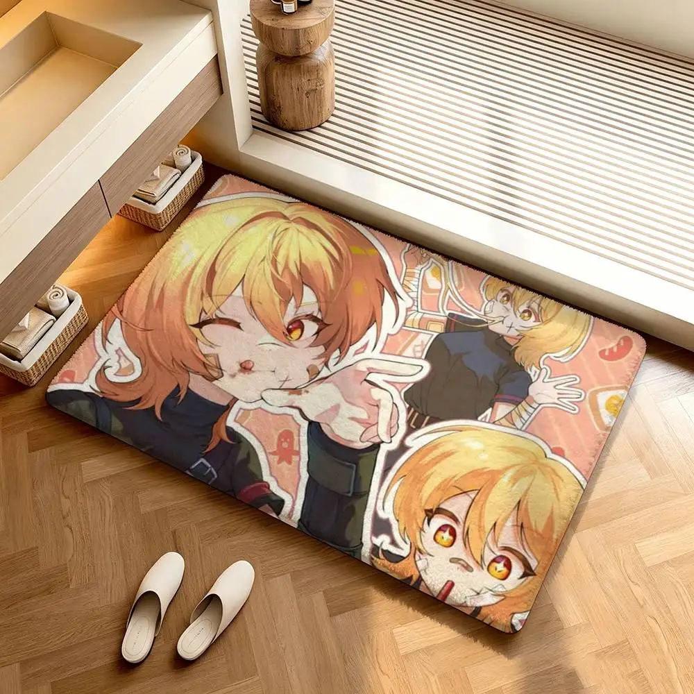 Don Quixote Limbus Ishmael Company Shower Room Absorbent Small Floor Mat Soft Comfortable Decorative Foot Mat