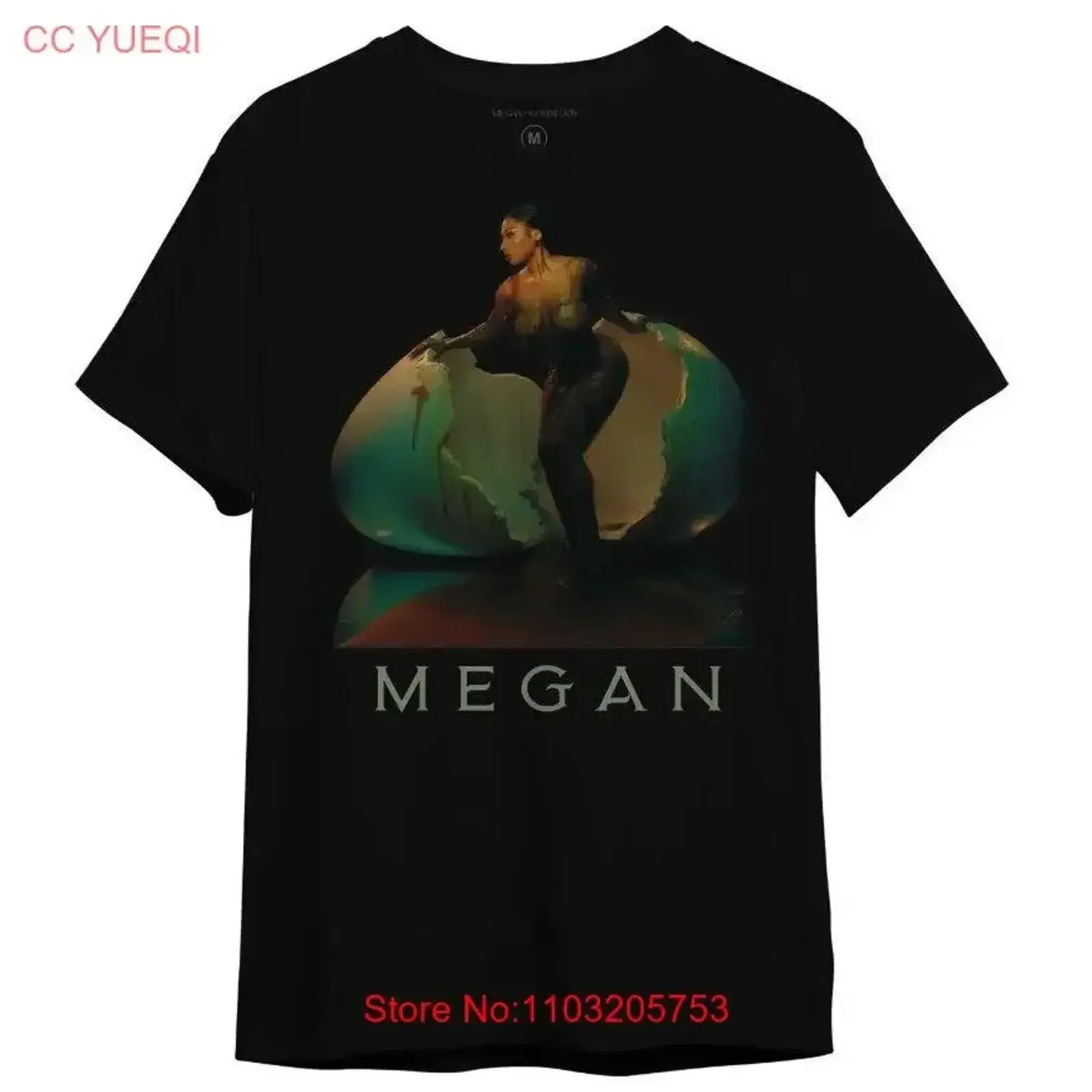 

NEW Megan Thee Stallion Album Music All Size T Shirt vintage Washed Soft Comfortable fashion Stretched Slightly vintage homme