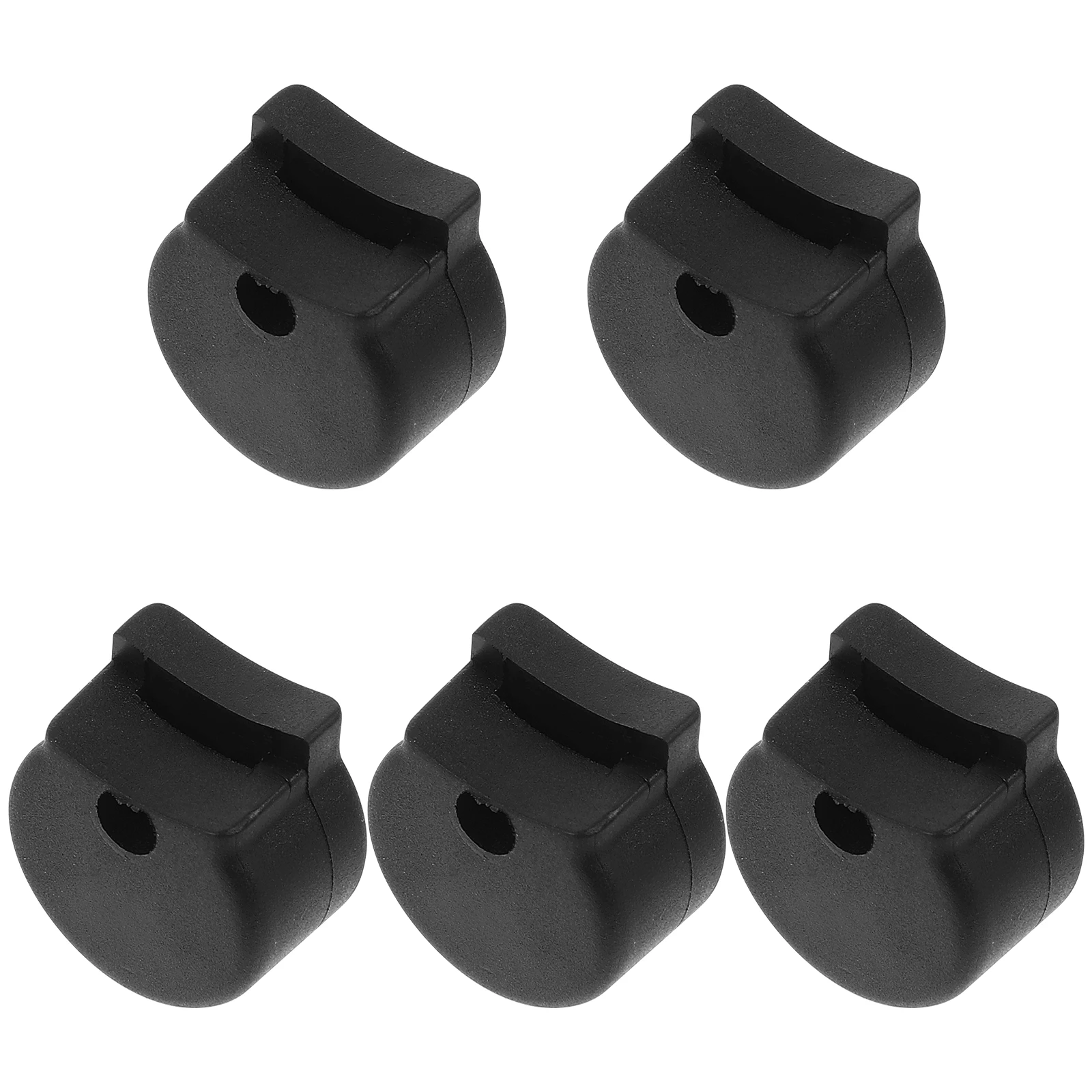 

5pcs Clarinet Finger Rest Thumb Pad Black Rubber Replacement Parts Musical Instruments Accessories clarinet thumb rest cushion