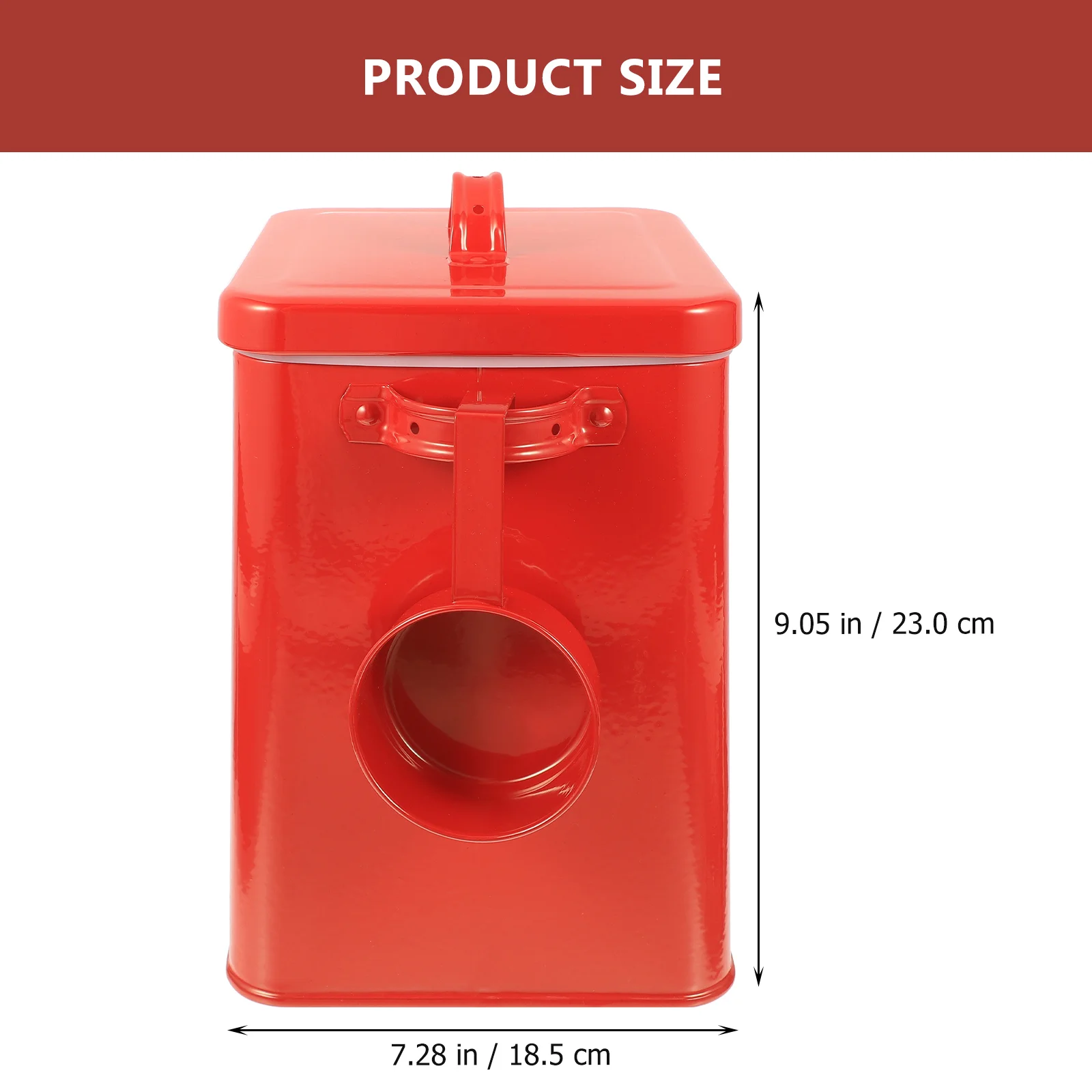 Iron Farmhouse Canister Laundry Powder Container Kitchen ganization Large Capacity Rust Resistant Dry Food Storage Pantry