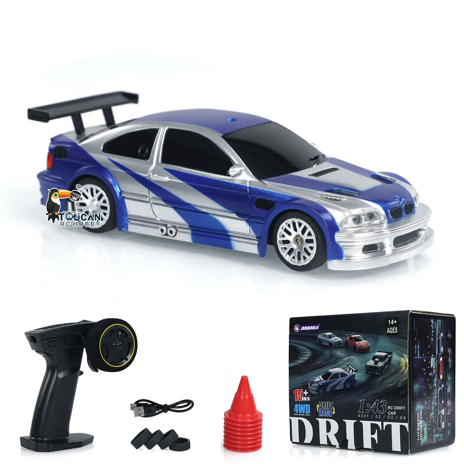 

Mini Toys for Boys RC 1/43 Difting Car Racing RTR 4WD Four-wheel Drive High Speed Radio Control Model 2.4g Drift Race Car Gifts