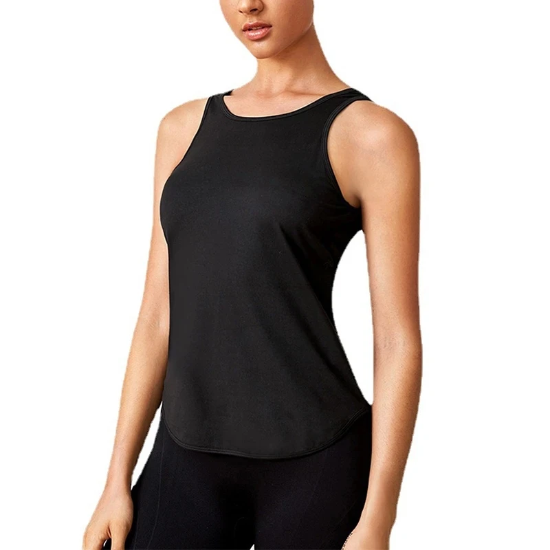 Sexy Mesh Back Sport T-shirt Women Gym Tank top Loose Sportswear Breathable Workout Tank Top Sleeveless Fitness Yoga T shirt top