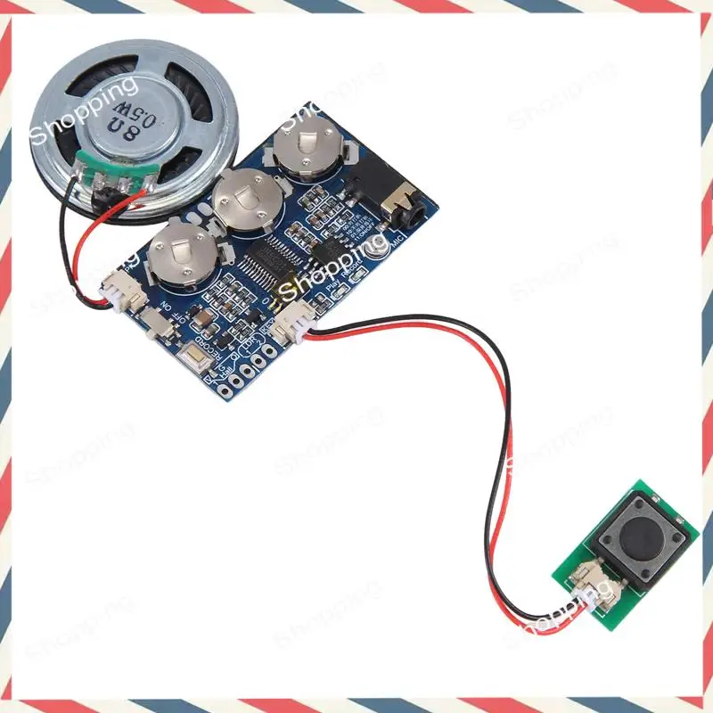 M20K เครื่องบันทึกเพลงชิปบอร์ดโปรแกรมเพลงโมดูล 17 นาทีเสียงเสียงสําหรับบัตรอวยพร Self-Made ของขวัญ