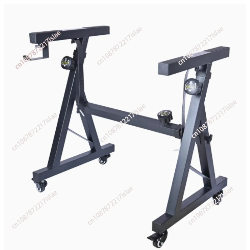 Bold all-metal Z-keyboard piano stand with wheel