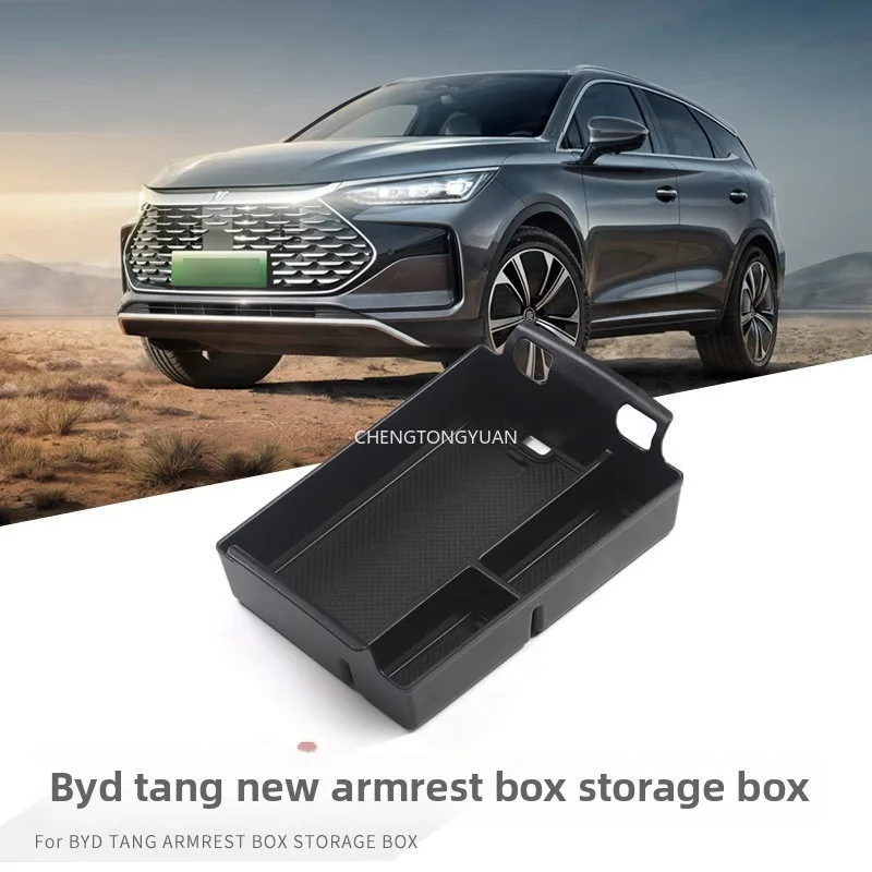 for BYD Tang DMI EV 2021-2024 Center Console Lower Storage Box Car Interior Accessories Storage Tray Organizer Case